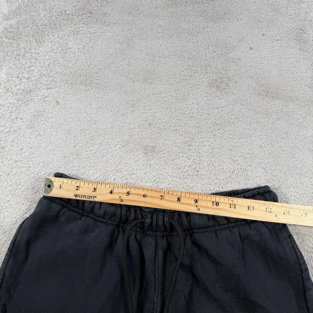 Air Jordan Joggers Mens Small Black Fleece Drawstring Gym Active Sweatpants